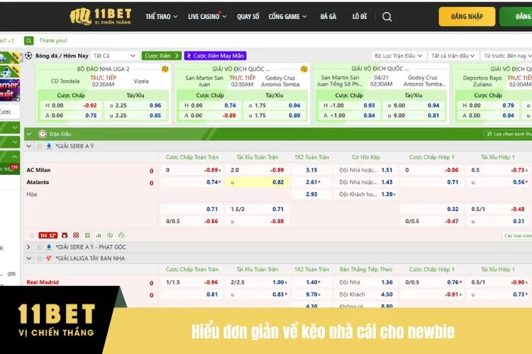 Hiểu đơn giản về kèo nhà cái cho newbie