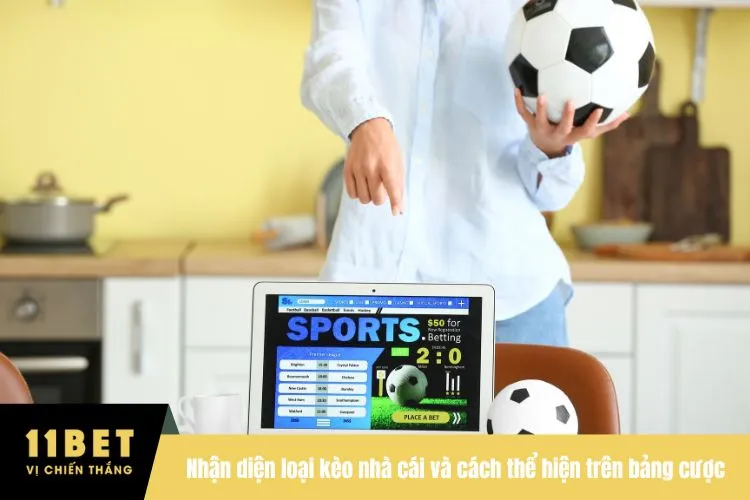 Nhận diện loại kèo nhà cái và cách thể hiện trên bảng cược