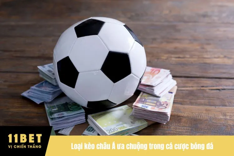Loại kèo châu Á ưa chuộng trong cá cược bóng đá